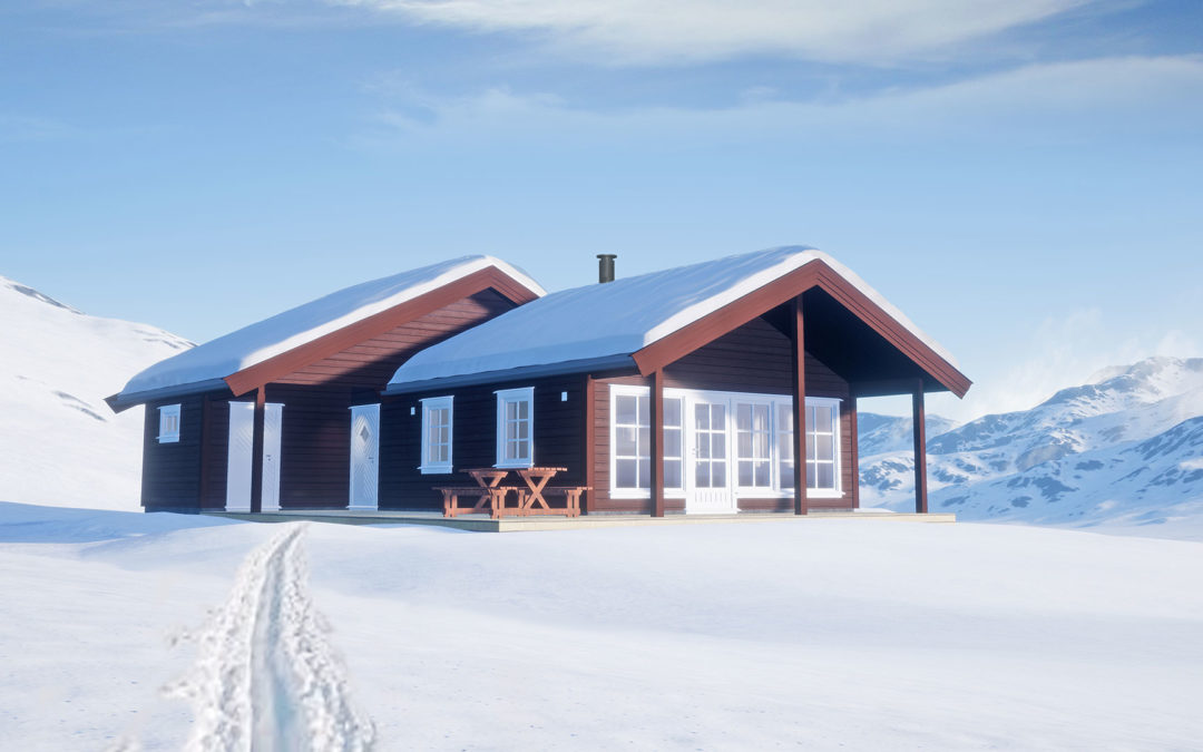 Hiba Hytter i vinterfjellet