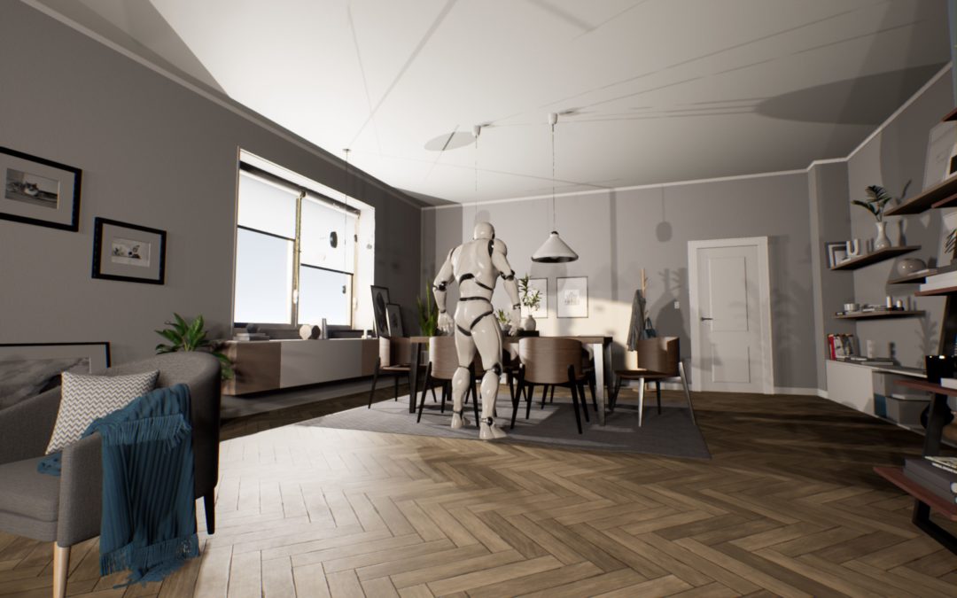 Interiør Walkthrough 3rd Person Mobile “Raytraced!” Test